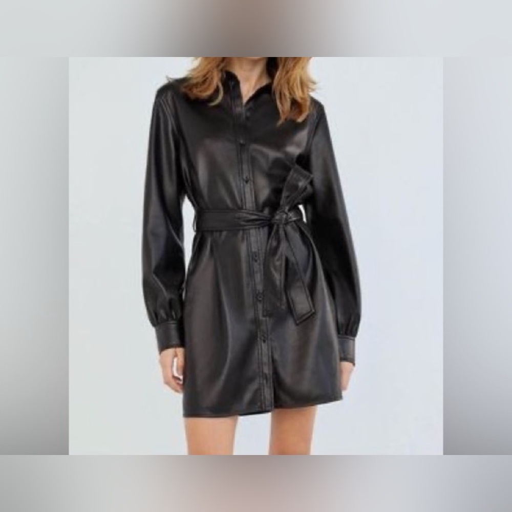 Wilfred/Aritzia Vegan Leather Dress